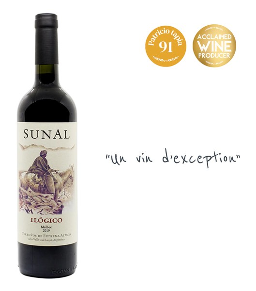 Botella de Sunal Ilogico Malbec 2020