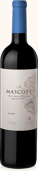 Botella de La Mascota Malbec 2022